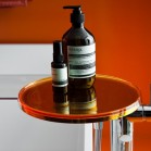 tablette orange du mitigeur de baignoire kartell by laufen