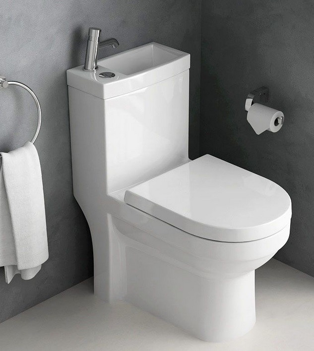 Les WC Lave mains Pour Gagner De La Place Aux Toilettes Les WC Lave mains Pour Gagner De La Place Aux Toilettes
