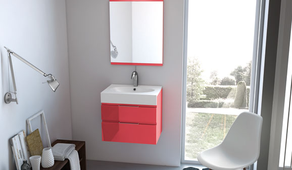 mini meuble de salle de bain Decotec