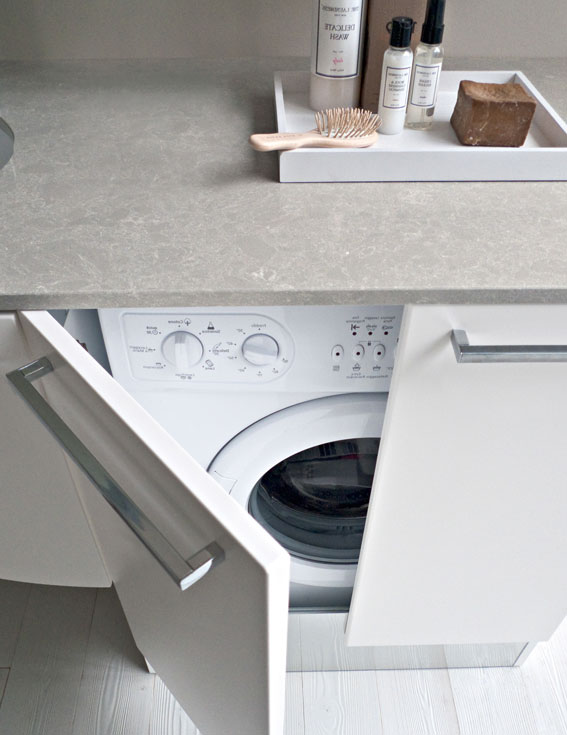 Cacher le lave-linge dans un placard