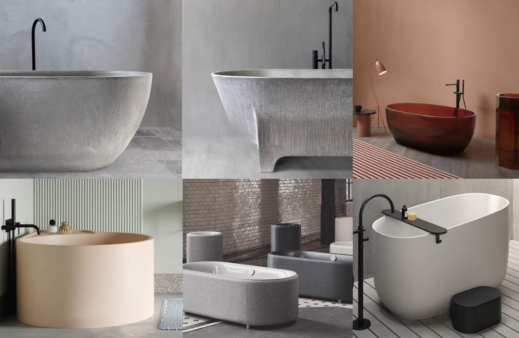 Six baignoires design extraordinaires