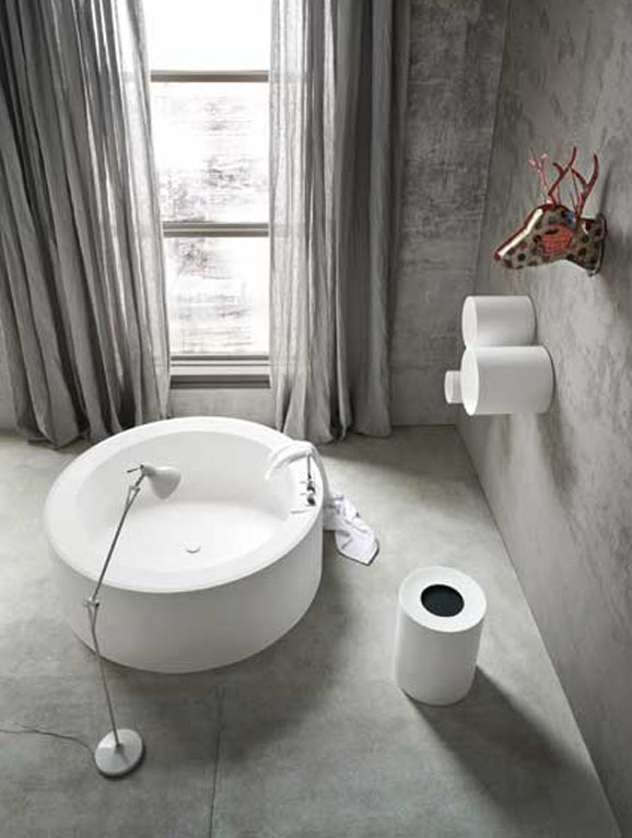 Baignoire ronde extraordinaire Rexa Design