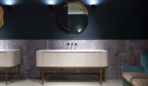 Meuble Il Bagno, design Roberto Lazzeroni pour Antonio Lupi.