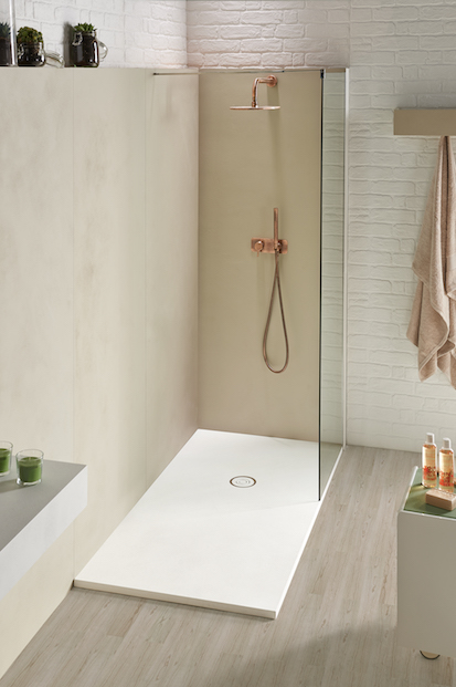 Swish marbrex tiré terre salle de bains cuisine de placage panneaux de plafond mur de douche 