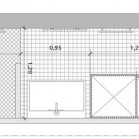 Plan salle de bains couloir