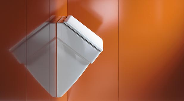 Urinoir design pour la salle de bain