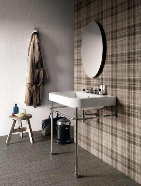 idée carrelage salle de bain de style masculin