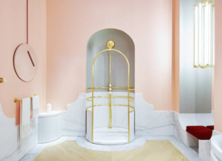 La luxueuse salle de bains dessinée par Alexis Mabille pour Jacob Delafon