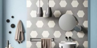 idées originales pour carreler la salle de bain