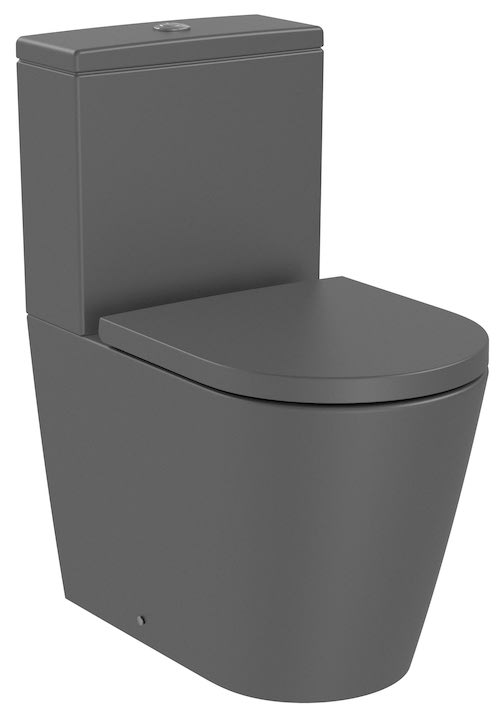 Petite cuvette sur pied Inspira Round de Roca, couleur anthracite 