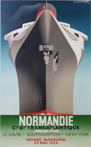 Affiche-Croisiere-Paquebot-Normandie