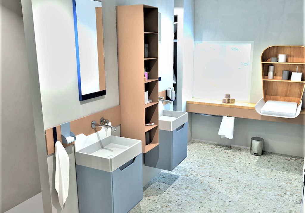 Une salle de bains partagée par six enfants | Styles de Bain