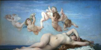 La naissance de Vénus selon Alexandre Cabanel, musée d’Orsay, Paris