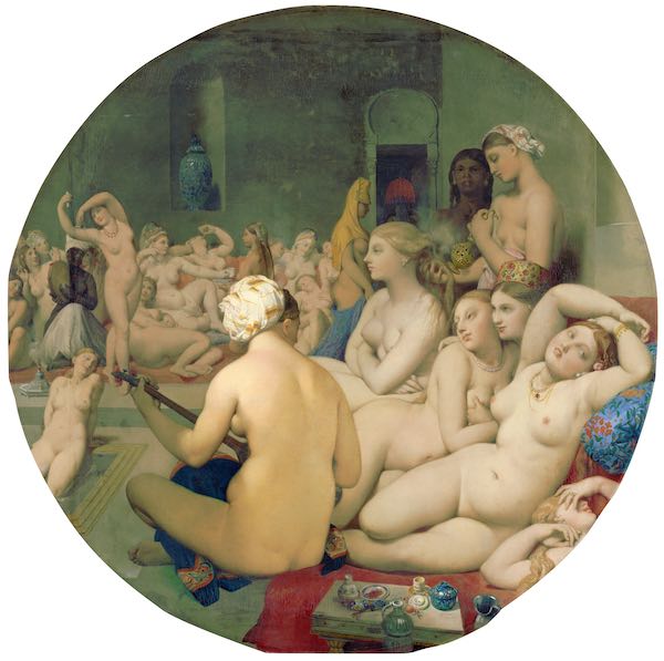 Tableau de Ingres illustant le Bain Turc