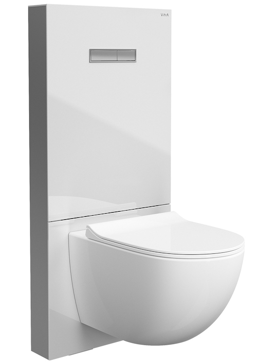 panneau sanitaire de WC blanc Vitrus de VitrA