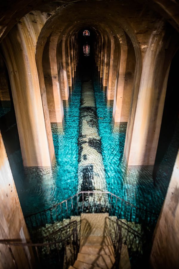 Les bassins d'eau de Montsouris Paris