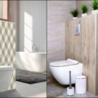 Habillages de bâti-supports à l'aide de panneaux déco muraux