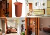 Des salles de bains couleur terracotta