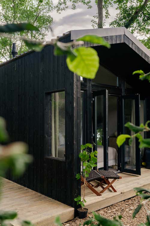 Une tiny house en bois 