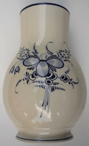 Vase Villeroy & Boch, décor Vieux Luxembourg