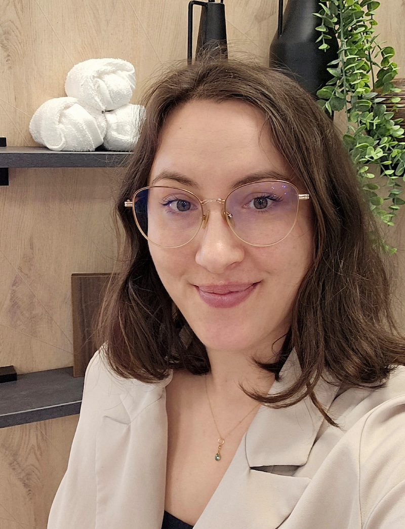 Portrait d'Audrey Duclos, conseillère-vendeurse chez Grandbains